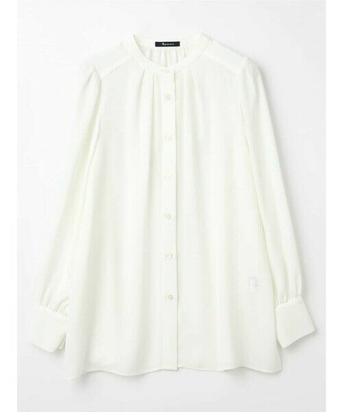 Aquascutum / アクアスキュータム シャツ・ブラウス | ギャザーパフスリーブブラウス | 詳細7