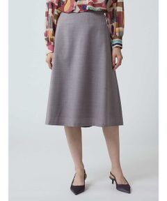 Aquascutum / アクアスキュータム ミニ・ひざ丈スカート | 【セットアップ対応】REDA ストレッチツイルスカート