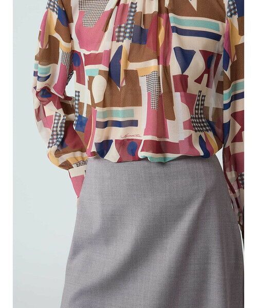 Aquascutum / アクアスキュータム ミニ・ひざ丈スカート | 【セットアップ対応】REDA ストレッチツイルスカート | 詳細2