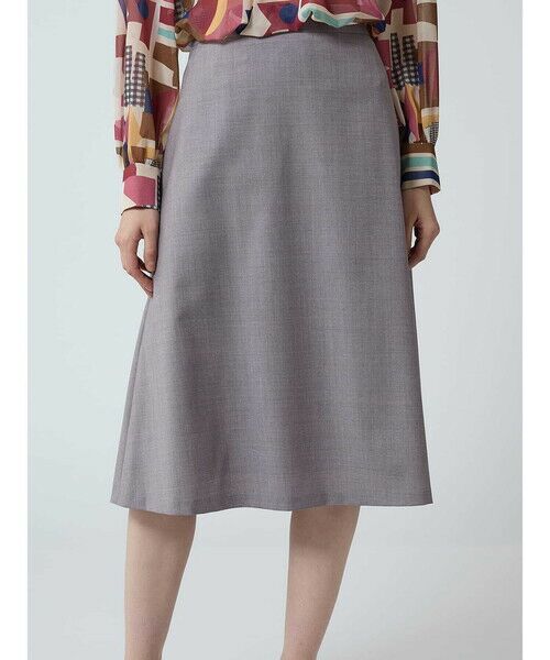 Aquascutum / アクアスキュータム ミニ・ひざ丈スカート | 【セットアップ対応】REDA ストレッチツイルスカート | 詳細3