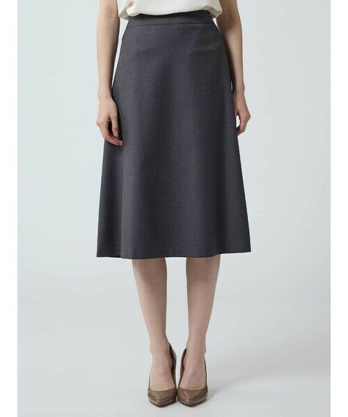 Aquascutum / アクアスキュータム ミニ・ひざ丈スカート | 【セットアップ対応】REDA ストレッチツイルスカート | 詳細7