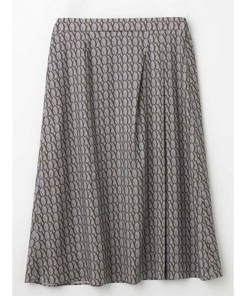 Aquascutum / アクアスキュータム ミニ・ひざ丈スカート | 【セットアップ対応】AQプリント スカート | 詳細10