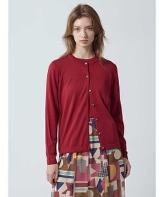 Aquascutum / アクアスキュータム ニット・セーター | 【アンサンブル対応】Super140’ｓニットカーディガン