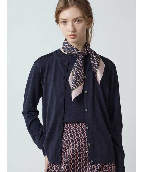 Aquascutum / アクアスキュータム ニット・セーター | 【アンサンブル対応】Super140’ｓニットカーディガン | 詳細1