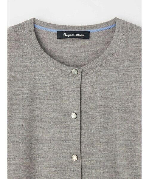 Aquascutum / アクアスキュータム ニット・セーター | 【アンサンブル対応】Super140’ｓニットカーディガン | 詳細18