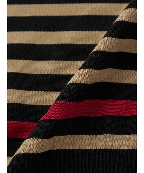 Aquascutum / アクアスキュータム ニット・セーター | 襟付きボーダーニット | 詳細7