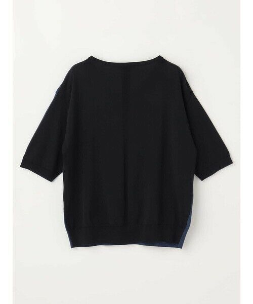 Aquascutum / アクアスキュータム ニット・セーター | バイカラーニット | 詳細1