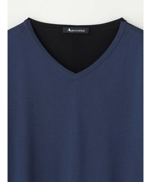Aquascutum / アクアスキュータム ニット・セーター | バイカラーニット | 詳細2