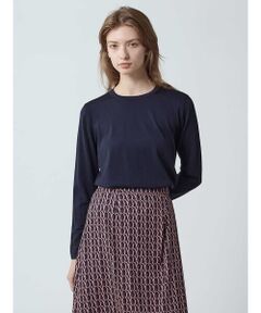 Aquascutum / アクアスキュータム ニット・セーター | 【アンサンブル対応】Super140’ｓニットプルオーバー