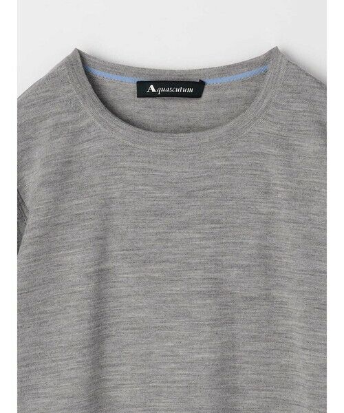 Aquascutum / アクアスキュータム ニット・セーター | 【アンサンブル対応】Super140’ｓニットプルオーバー | 詳細14