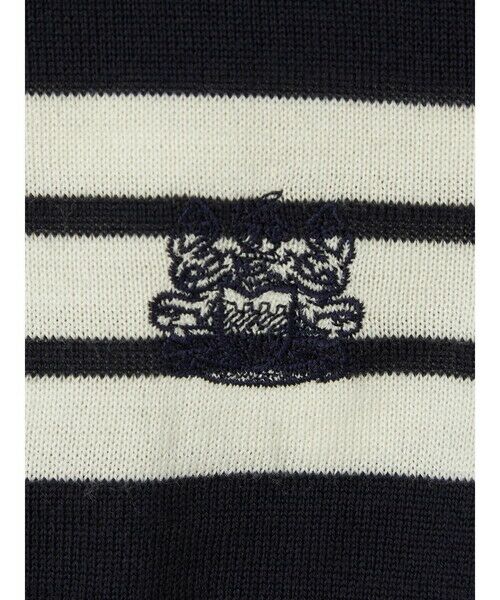 Aquascutum / アクアスキュータム ニット・セーター | 【アンサンブル対応】Super140’ｓニット ボーダープルオーバー | 詳細11