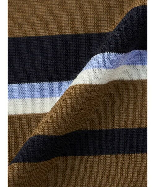 Aquascutum / アクアスキュータム ニット・セーター | 【アンサンブル対応】Super140’ｓニット ボーダープルオーバー | 詳細12