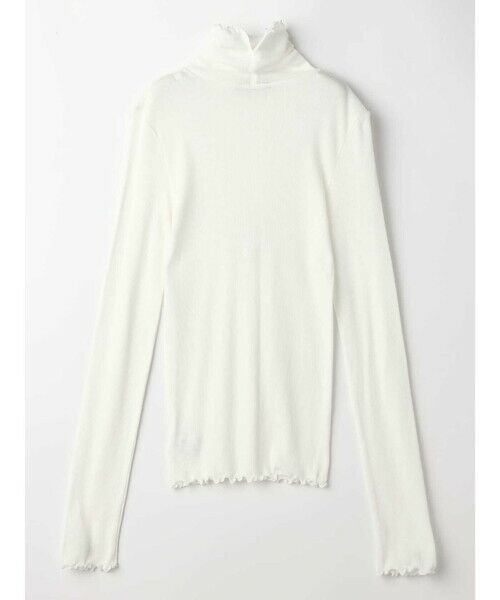 Aquascutum / アクアスキュータム カットソー | コットンシルクテレコ タートルネックカットソー | 詳細1