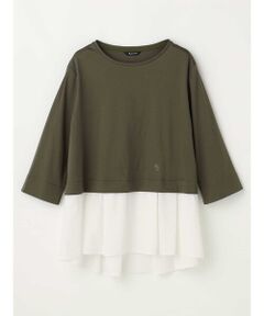 Aquascutum / アクアスキュータム カットソー | シャツコンビカットソー