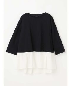 Aquascutum / アクアスキュータム カットソー | シャツコンビカットソー