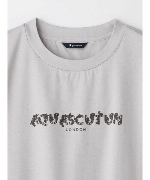 Aquascutum / アクアスキュータム カットソー | リーフロゴ　Tシャツ | 詳細2