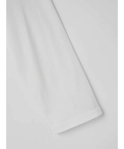 Aquascutum / アクアスキュータム カットソー | エンブレムTシャツ 7分袖 | 詳細4