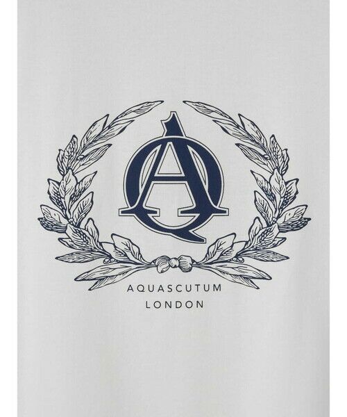 Aquascutum / アクアスキュータム カットソー | エンブレムTシャツ 7分袖 | 詳細6