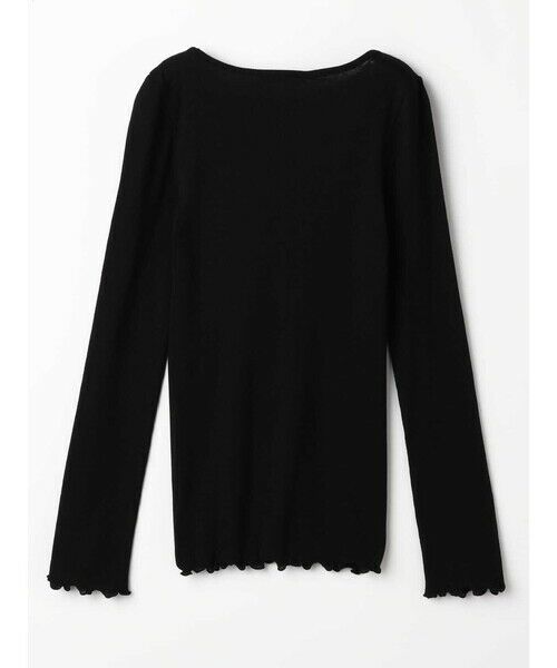 Aquascutum / アクアスキュータム カットソー | コットンシルクテレコ ボートネックカットソー | 詳細3