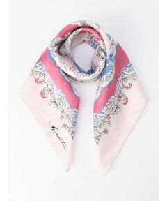 Aquascutum / アクアスキュータム マフラー・ショール・スヌード・ストール | フラワープリント スカーフ