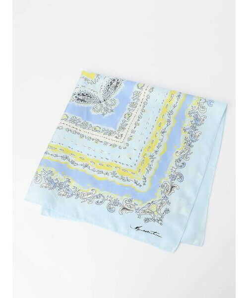 Aquascutum / アクアスキュータム マフラー・ショール・スヌード・ストール | フラワープリント スカーフ | 詳細1