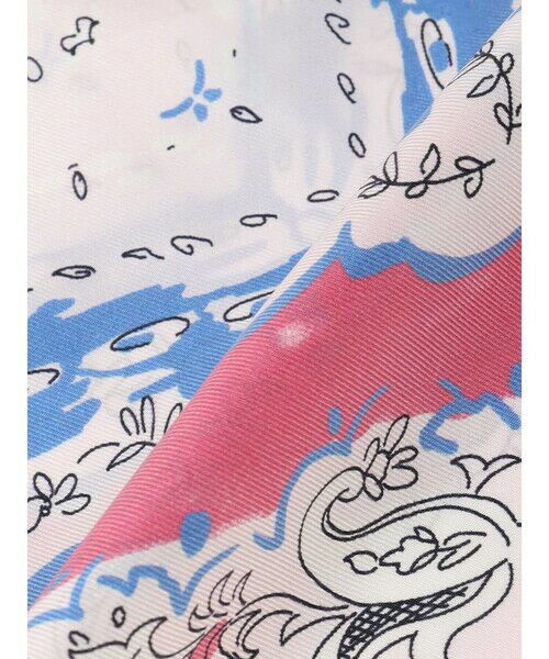 Aquascutum / アクアスキュータム マフラー・ショール・スヌード・ストール | フラワープリント スカーフ | 詳細4