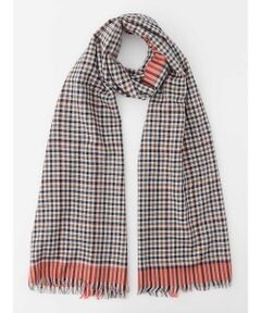【美品】【イギリス製】アクアスキュータム カシミアシルクストール シルクカシミヤストール