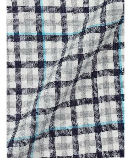 Aquascutum / アクアスキュータム マフラー・ショール・スヌード・ストール | ウールシルクカシミヤ チェックストール | 詳細2