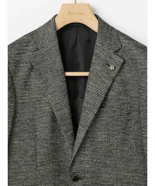 Aquascutum / アクアスキュータム テーラードジャケット | TEC.3 Knit Houndstooth Jacket | 詳細15