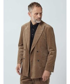 Aquascutum / アクアスキュータム テーラードジャケット | TEC.3 Strech Drapy Corduroy Jacket