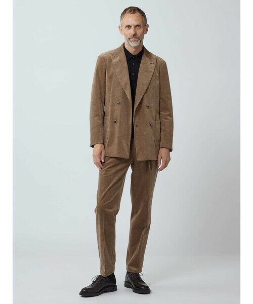 Aquascutum / アクアスキュータム テーラードジャケット | TEC.3 Strech Drapy Corduroy Jacket | 詳細1