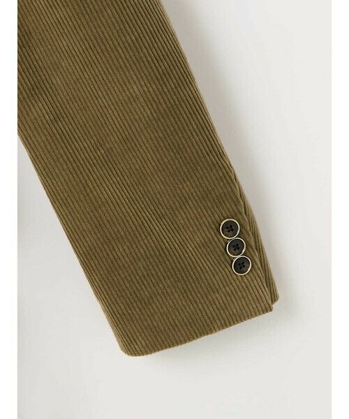 Aquascutum / アクアスキュータム テーラードジャケット | TEC.3 Strech Drapy Corduroy Jacket | 詳細10