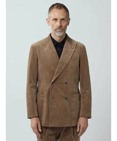 Aquascutum / アクアスキュータム テーラードジャケット | TEC.3 Strech Drapy Corduroy Jacket | 詳細2