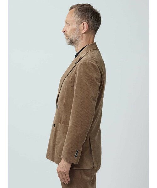 Aquascutum / アクアスキュータム テーラードジャケット | TEC.3 Strech Drapy Corduroy Jacket | 詳細3