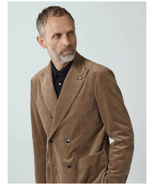 Aquascutum / アクアスキュータム テーラードジャケット | TEC.3 Strech Drapy Corduroy Jacket | 詳細5