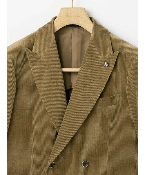 Aquascutum / アクアスキュータム テーラードジャケット | TEC.3 Strech Drapy Corduroy Jacket | 詳細9