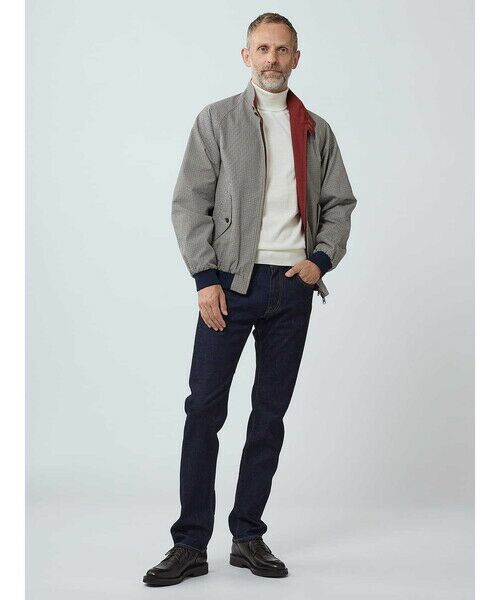 Aquascutum / アクアスキュータム ブルゾン | Reversible Harrington Jacket | 詳細1