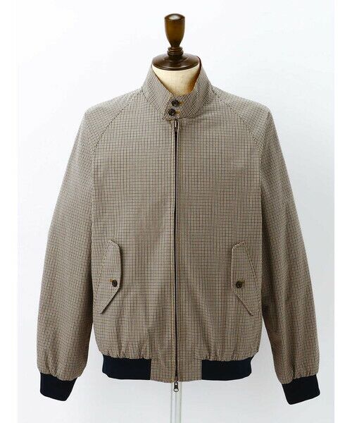 Aquascutum / アクアスキュータム ブルゾン | Reversible Harrington Jacket | 詳細10