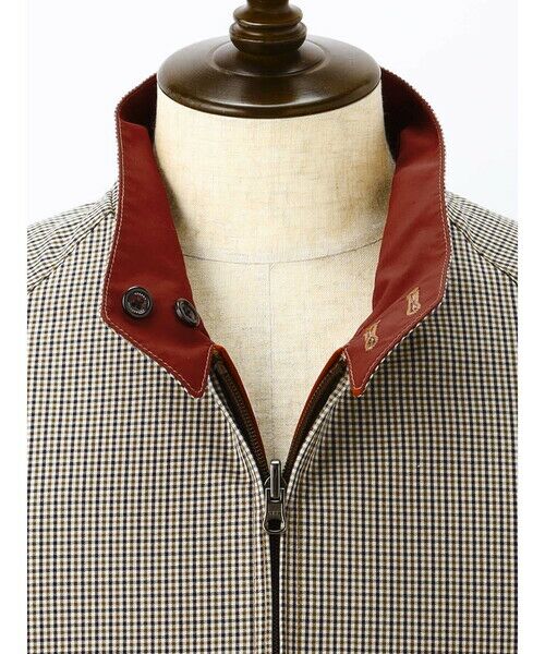 Aquascutum / アクアスキュータム ブルゾン | Reversible Harrington Jacket | 詳細14