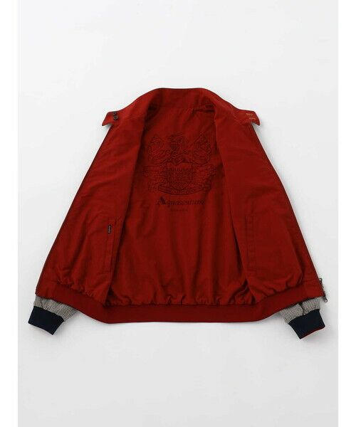 Aquascutum / アクアスキュータム ブルゾン | Reversible Harrington Jacket | 詳細16