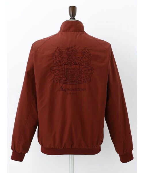 Aquascutum / アクアスキュータム ブルゾン | Reversible Harrington Jacket | 詳細18