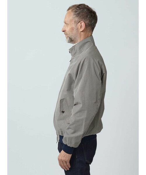 Aquascutum / アクアスキュータム ブルゾン | Reversible Harrington Jacket | 詳細3