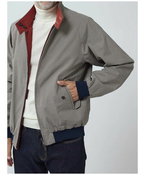 Aquascutum / アクアスキュータム ブルゾン | Reversible Harrington Jacket | 詳細6