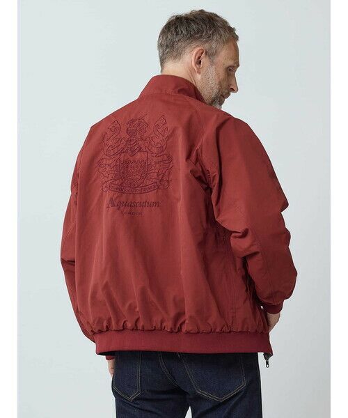 Aquascutum / アクアスキュータム ブルゾン | Reversible Harrington Jacket | 詳細8