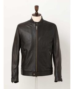 Aquascutum / アクアスキュータム その他アウター | Leather Riders Jacket