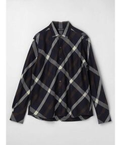 Aquascutum / アクアスキュータム シャツ・ブラウス | Bias Big Check Over Shirt