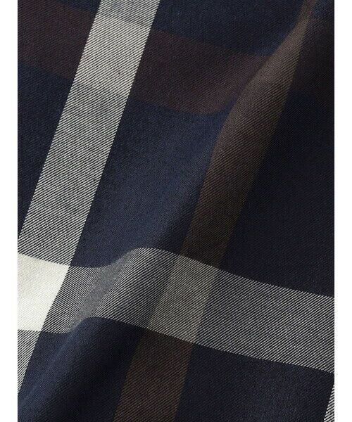 Aquascutum / アクアスキュータム シャツ・ブラウス | Bias Big Check Over Shirt | 詳細5