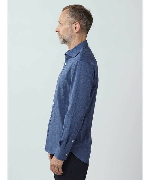 Aquascutum / アクアスキュータム シャツ・ブラウス | TEC.3 Knit Chambray Shirt | 詳細3