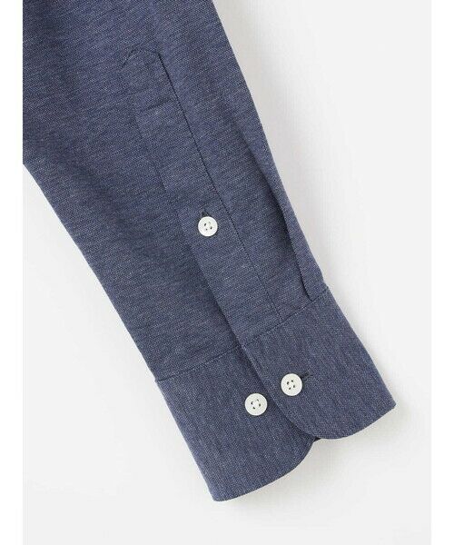 Aquascutum / アクアスキュータム シャツ・ブラウス | TEC.3 Knit Chambray Shirt | 詳細9