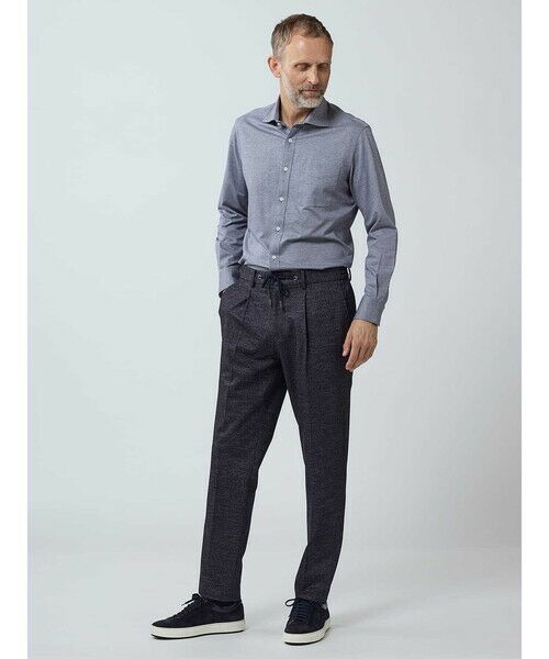 Aquascutum / アクアスキュータム シャツ・ブラウス | TEC.3 Knit Dobby Chambray Shirt | 詳細1